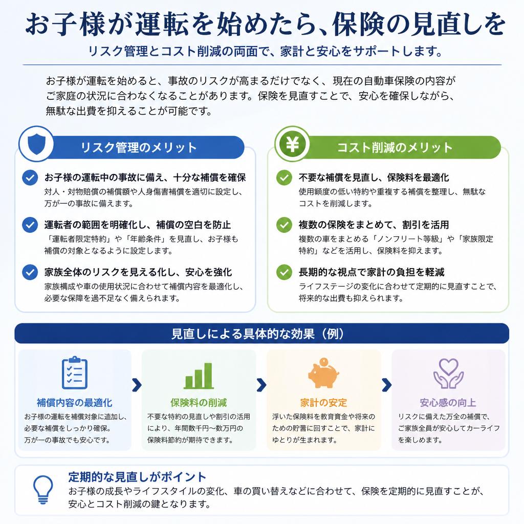 保険の見直しがもたらす経済的メリット