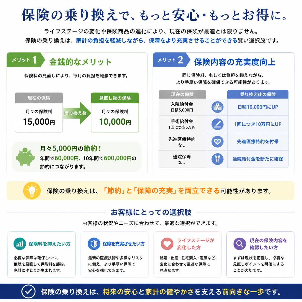 他社からの乗り換えメリット