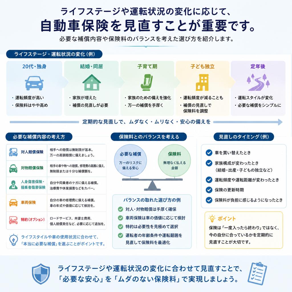 2. 自動車保険の選び方・見直しポイント