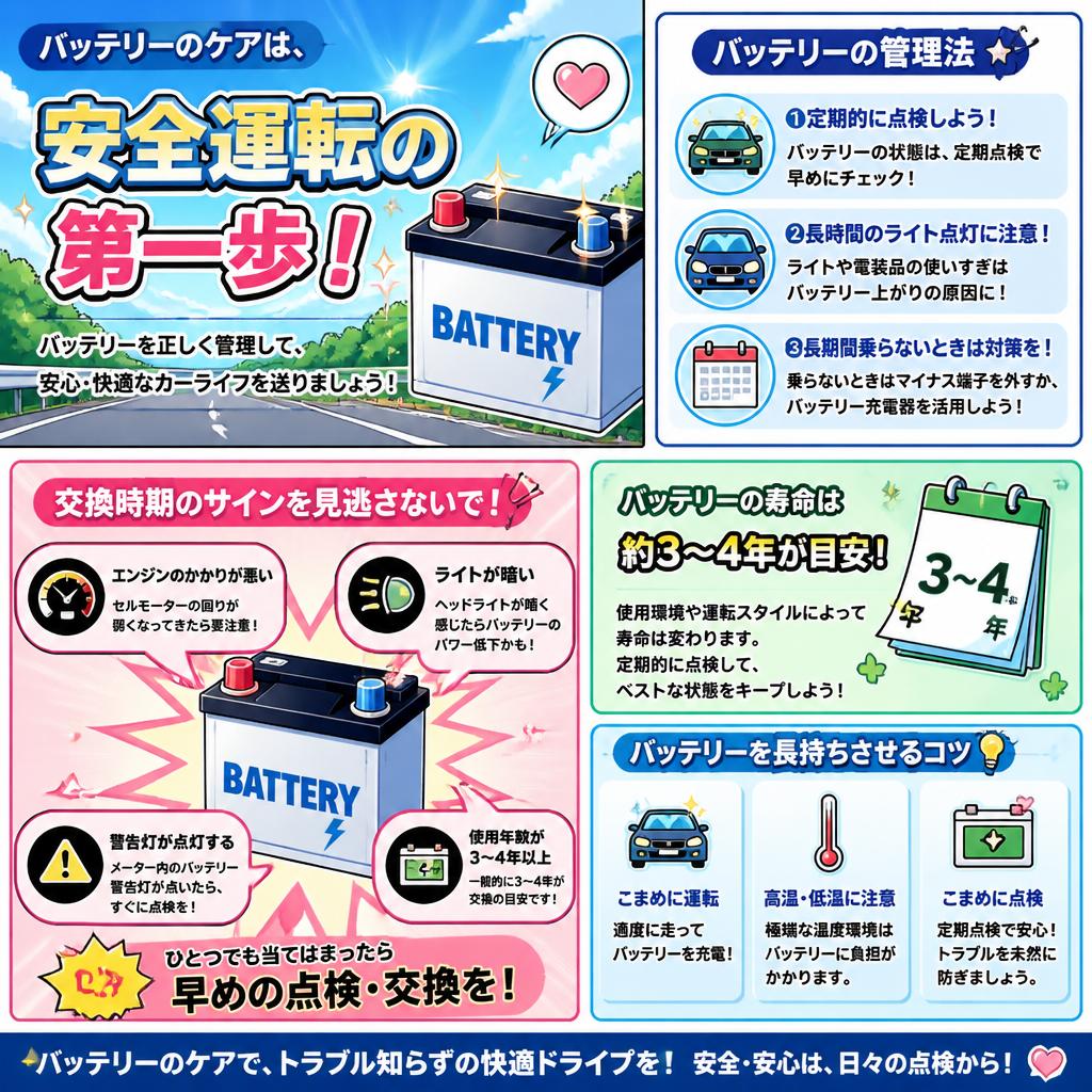 4. アニメで学ぶバッテリーケア
