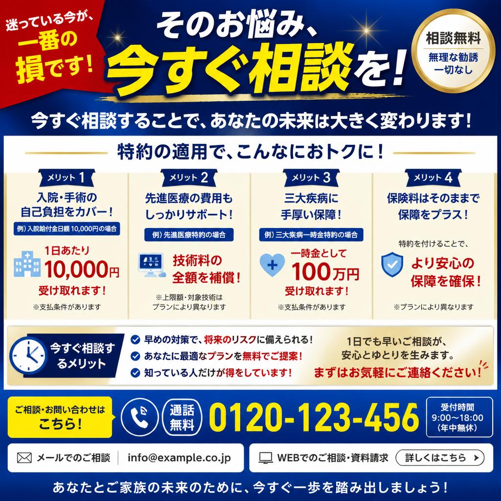 7. 今すぐお問い合わせを！あなたの未来を守るために