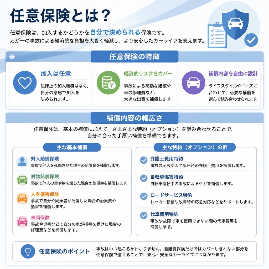 任意保険とは？