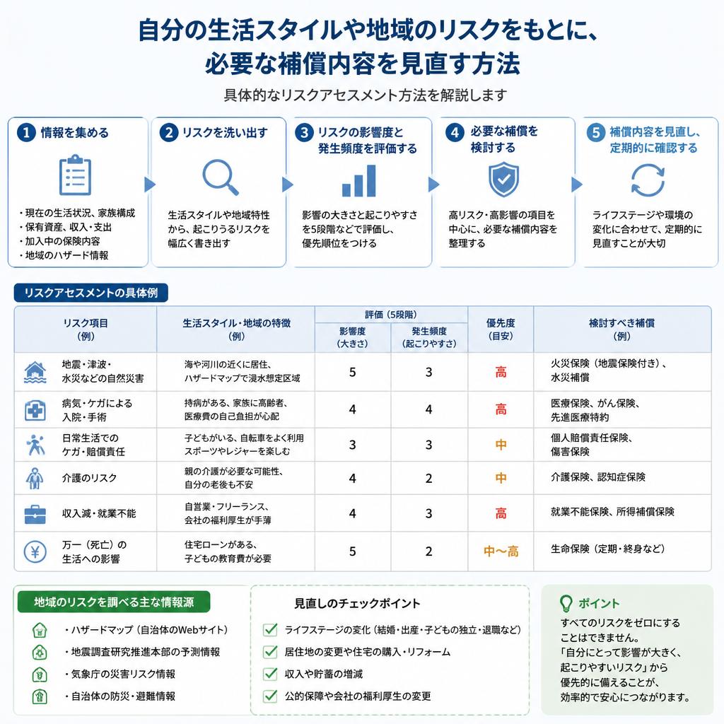 必要な補償内容の確認方法