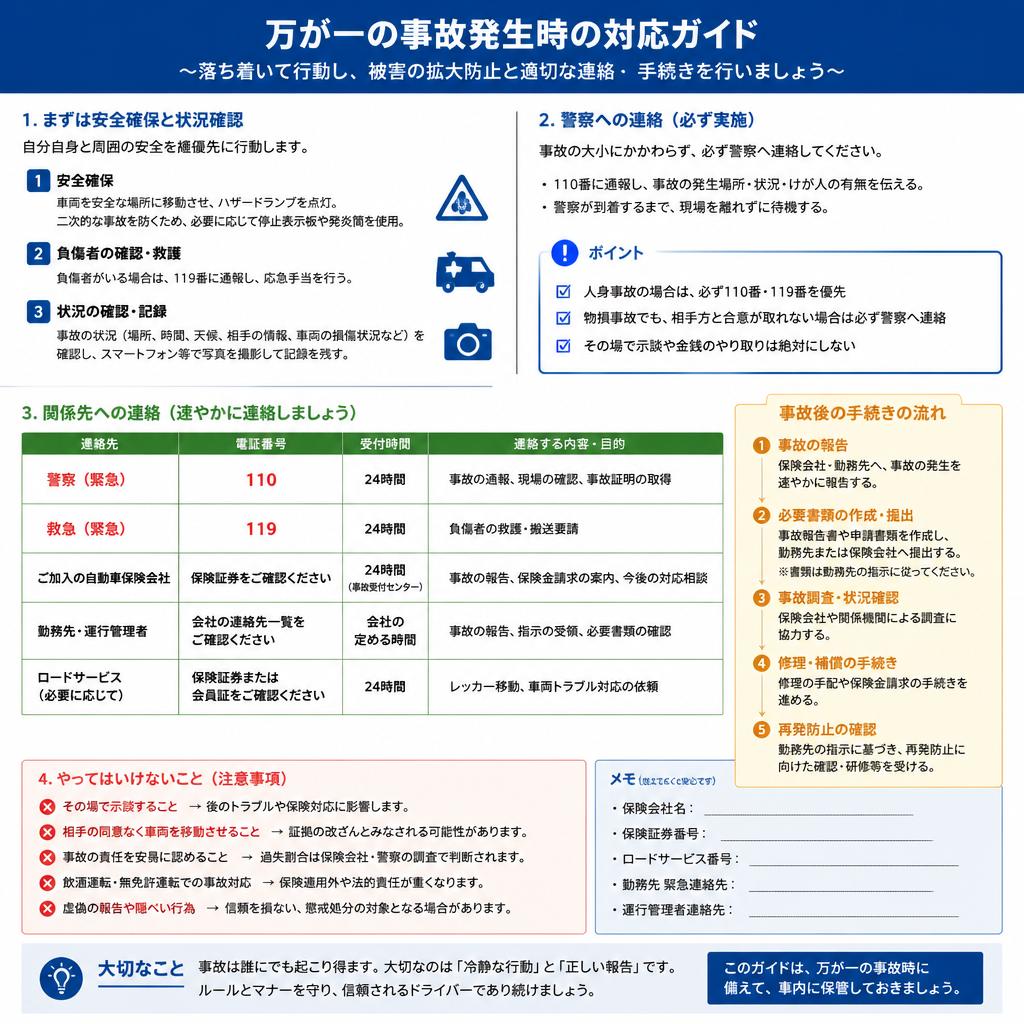 5. 事故時の対応マニュアル