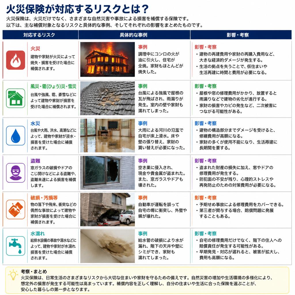 2. 地震・火災・爆発、各リスクの影響