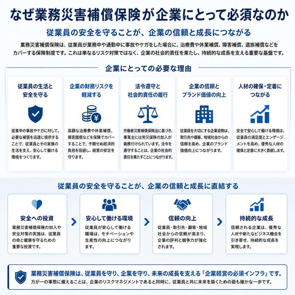 従業員を守るための保険の重要性