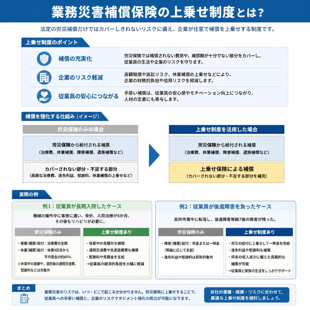 業務災害補償保険の上乗せ制度