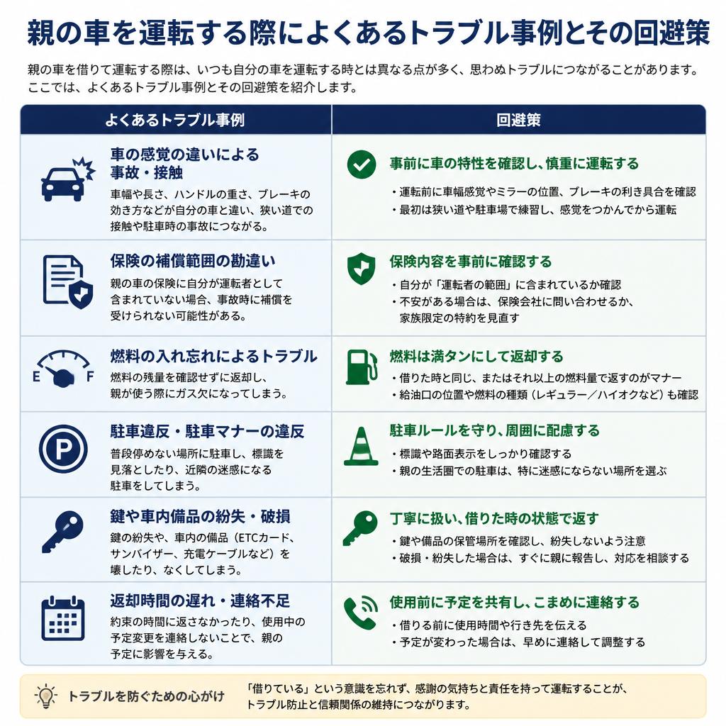 4. よくあるトラブルとその対策